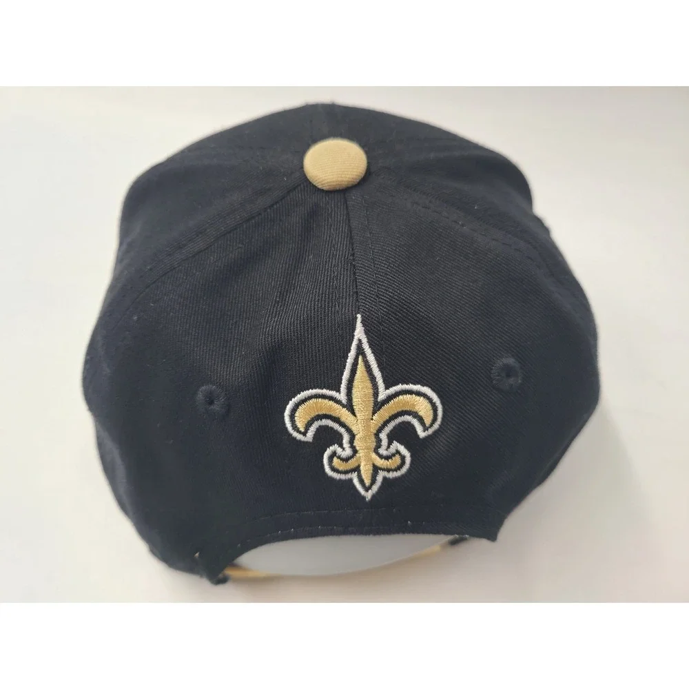 Youth New Orleans‎ Saints NFL Team Apparel Snapback Hat Cap NFL Football Black